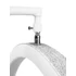 Immagine 3/6 - Moon cosmetic LED lamp with crystal - white
