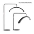 Immagine 4/6 - Moon cosmetic LED lamp black